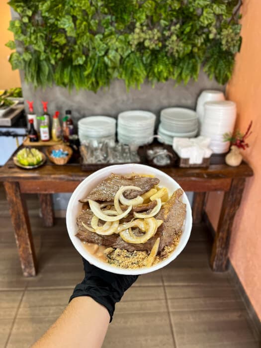 Bife Acebolado